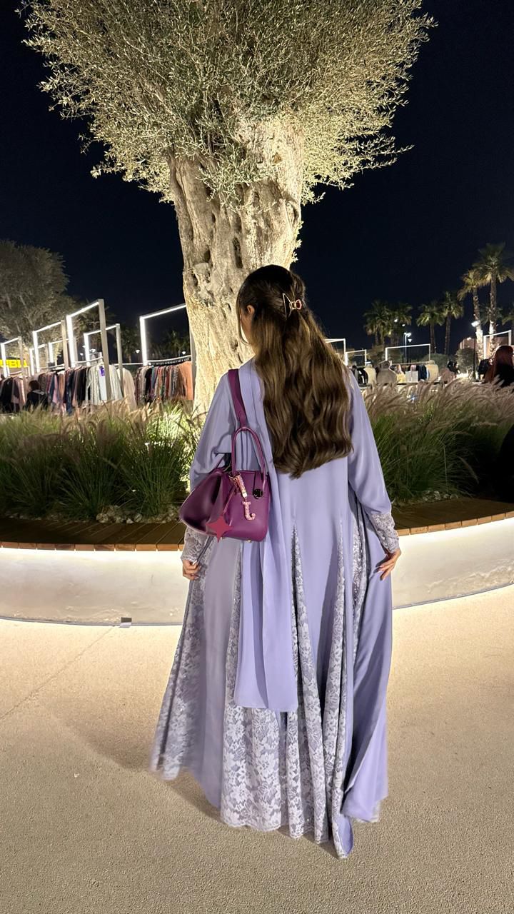 Princess abaya (LAVENDER)