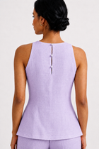 Linen Set purple