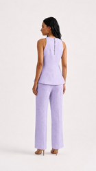 Linen Set purple