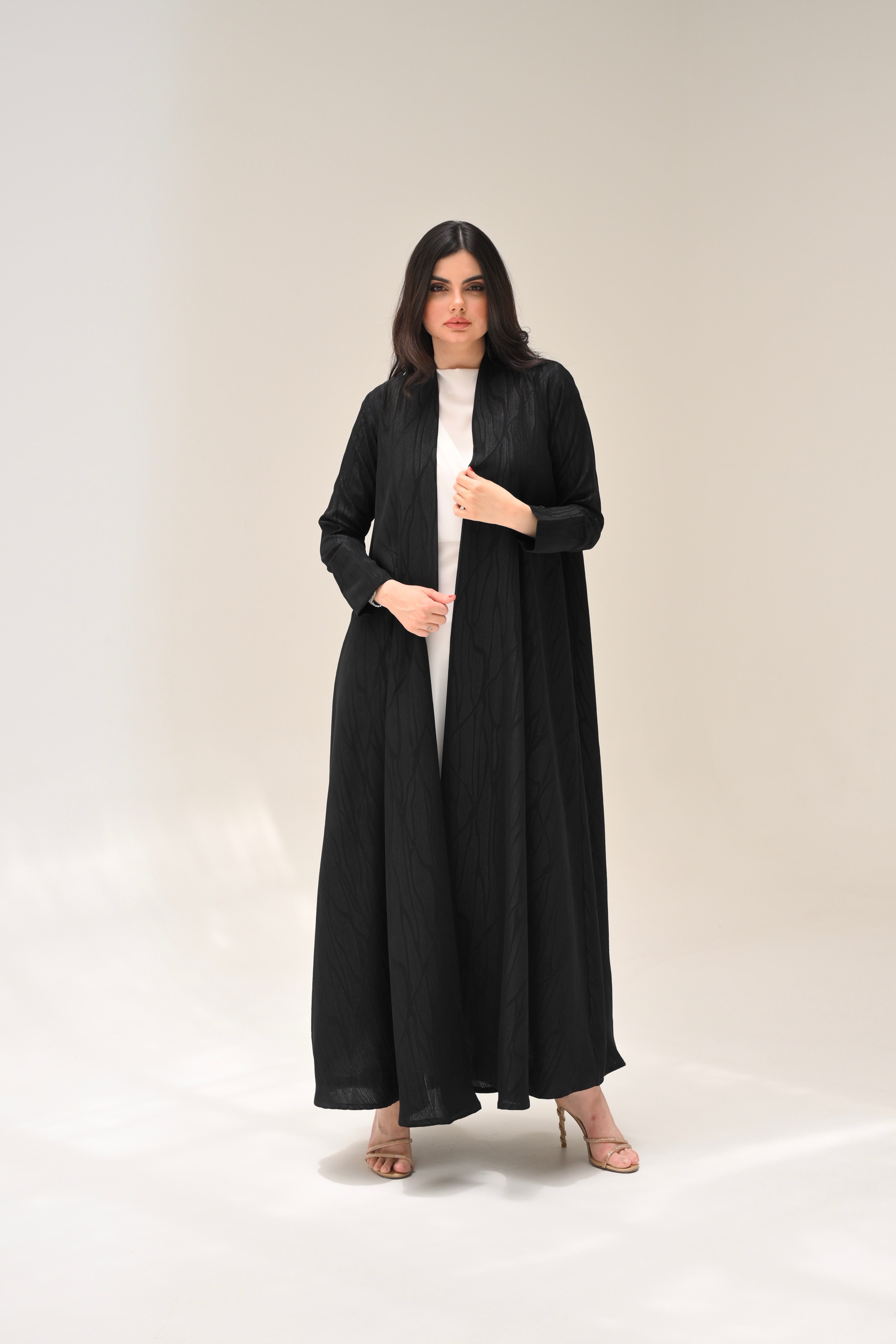 Black Statement Abaya