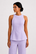 Linen Set purple