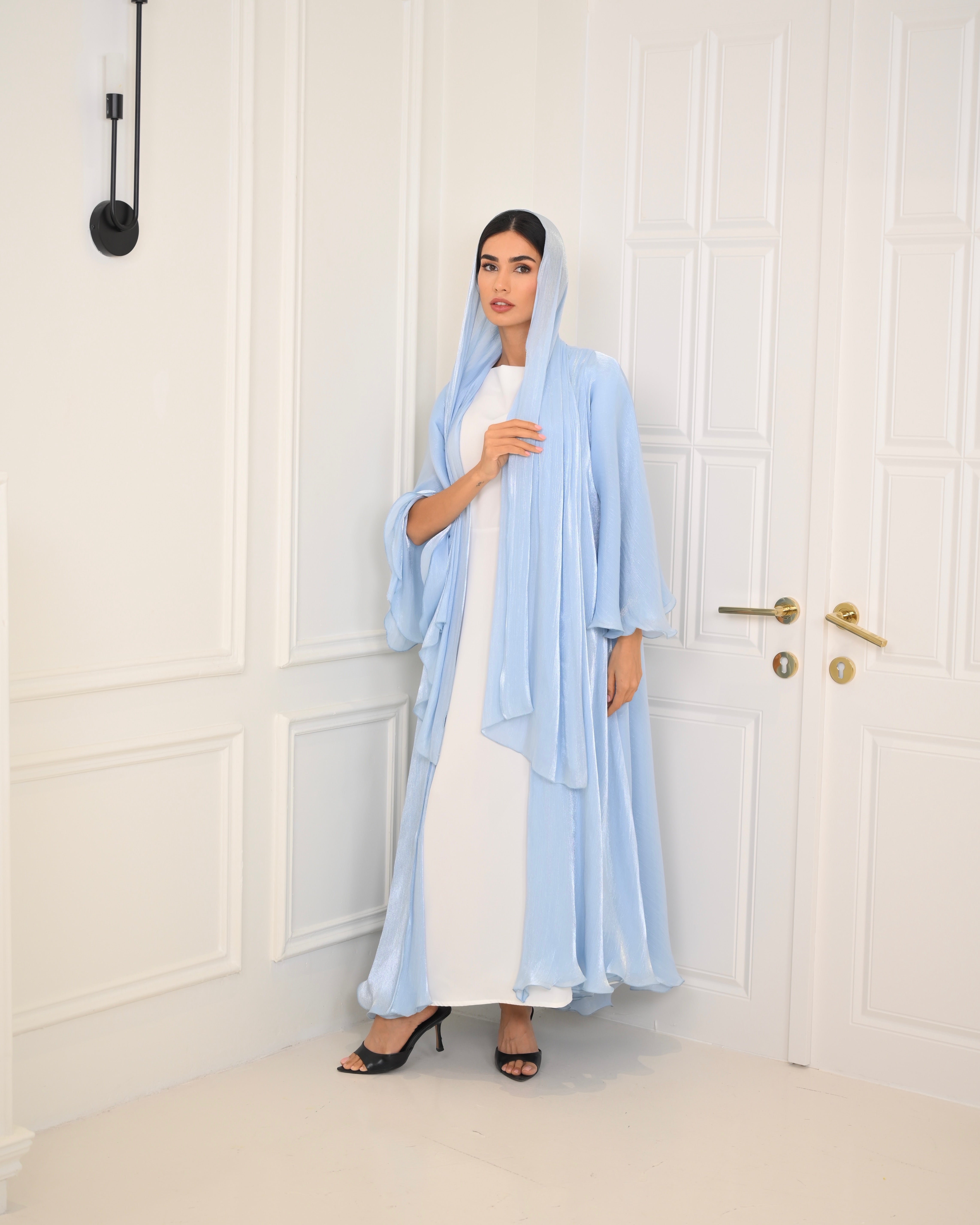 Silk Organza Baby Blue