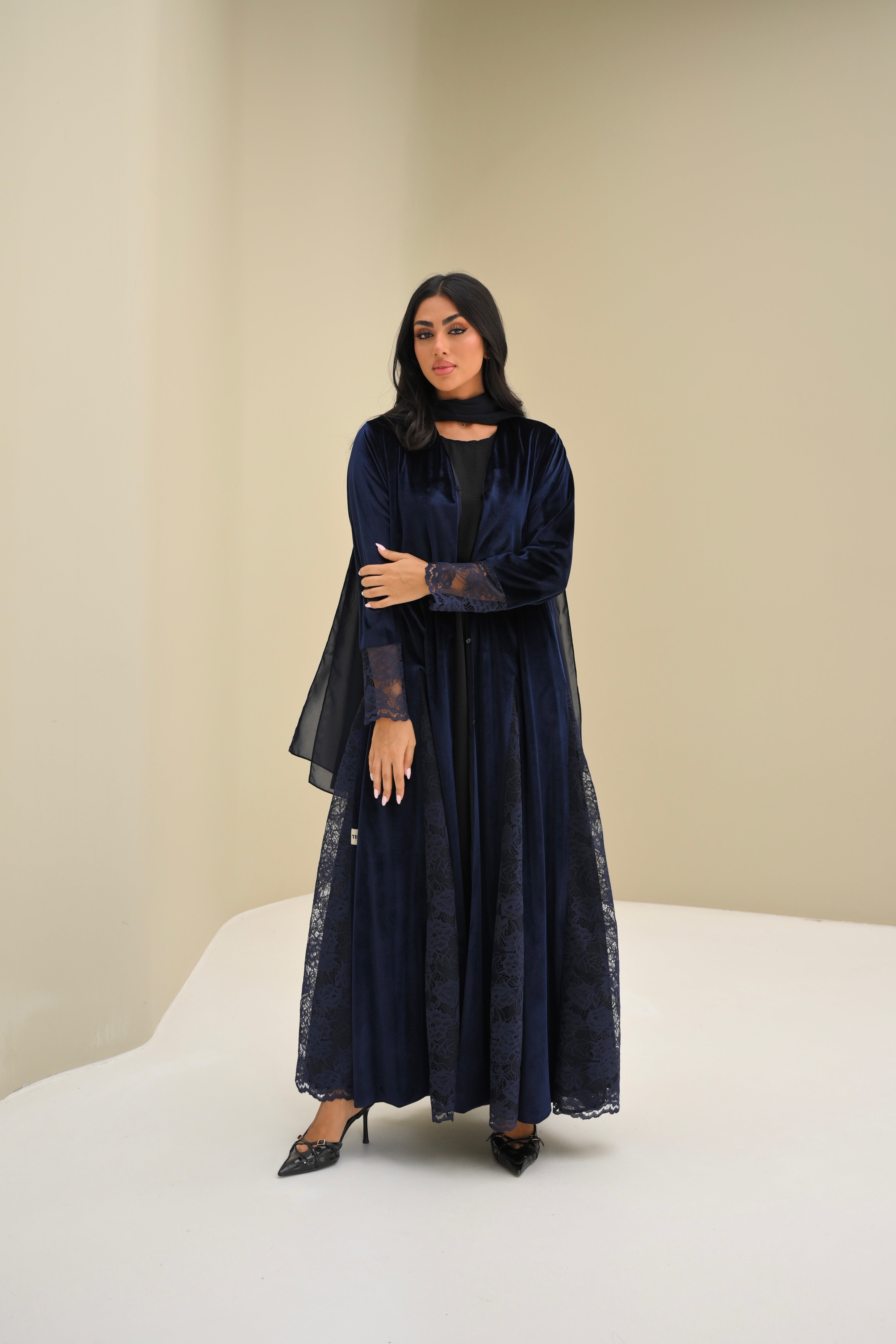 Velvet Princess (Navy Blue)