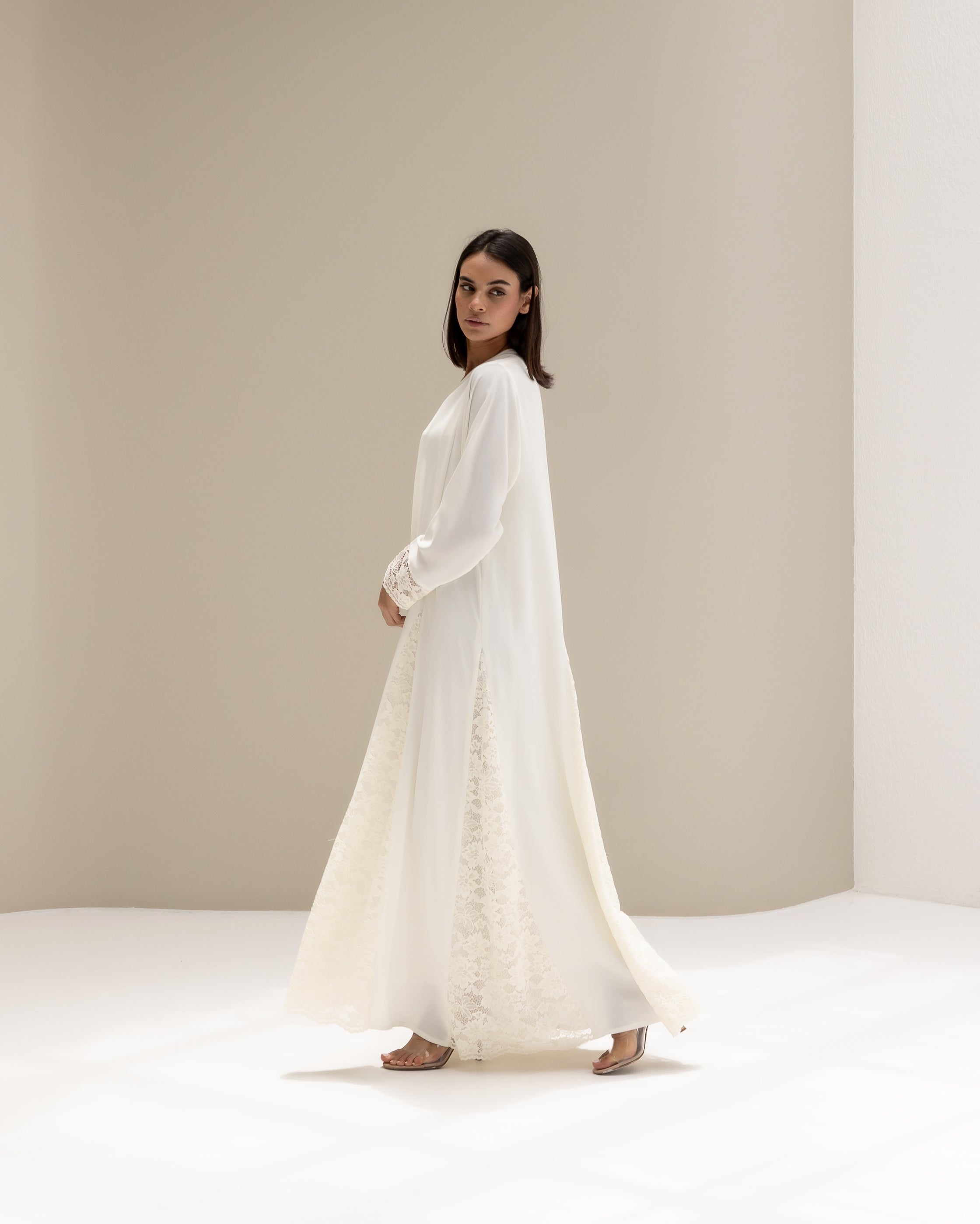 Princess abaya (white)