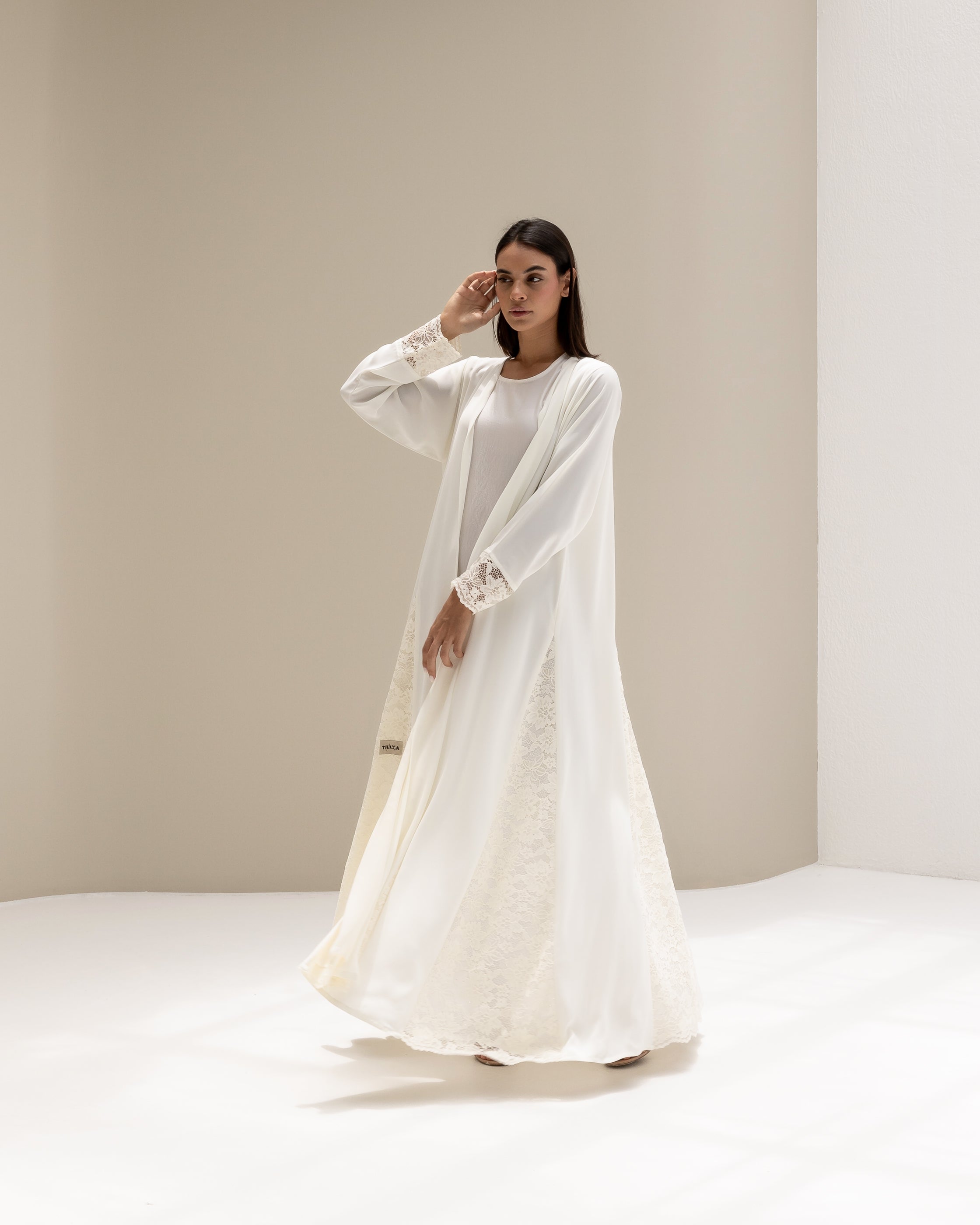 Princess abaya (white)