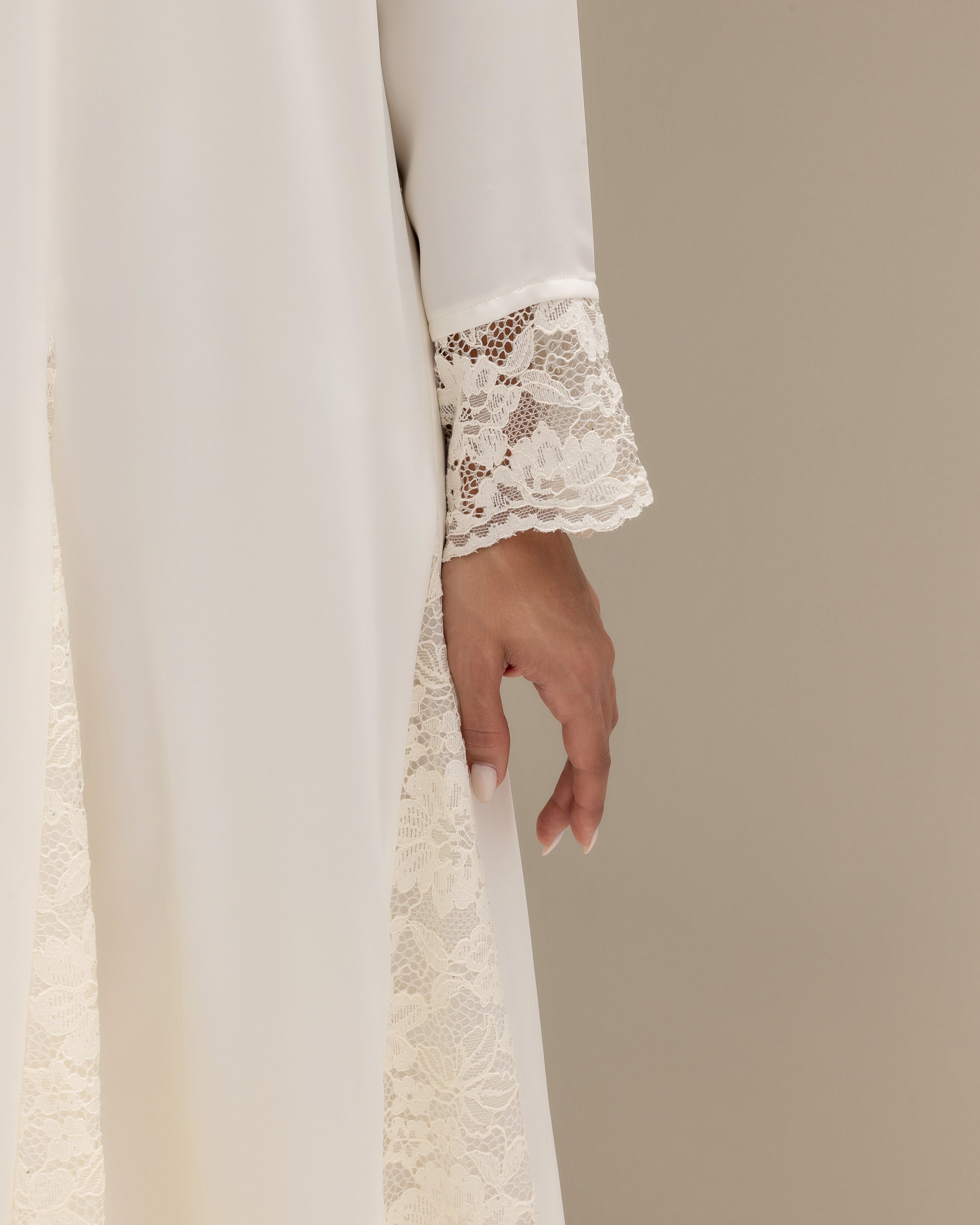 Princess abaya (white)