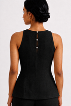 Linen Set black