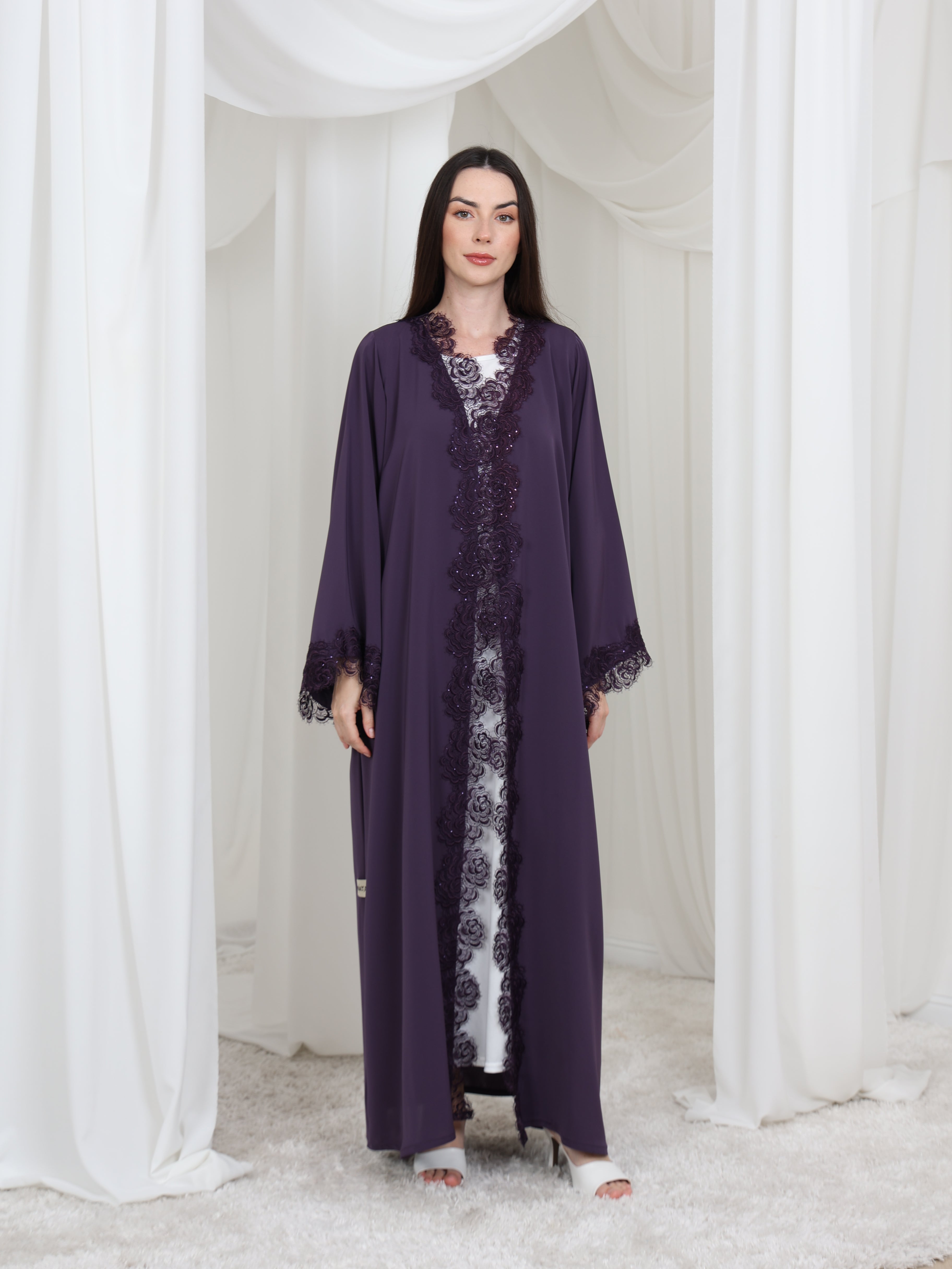 Moonflower Abaya