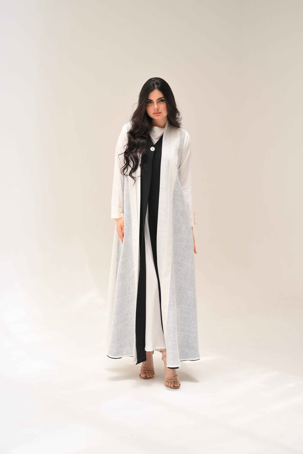 Office Linen (White/Black)