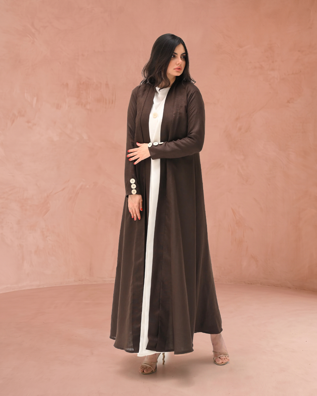 Office Linen Abaya