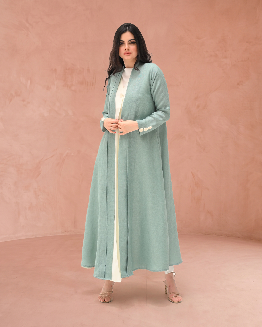 Office Linen Abaya