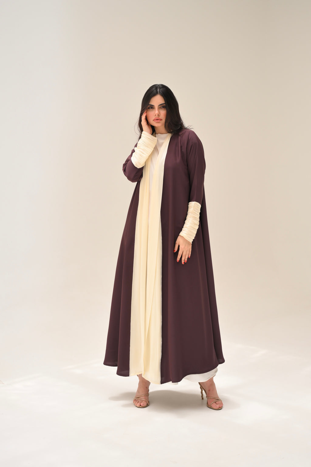 Soft & Sheer (Brown) Abaya