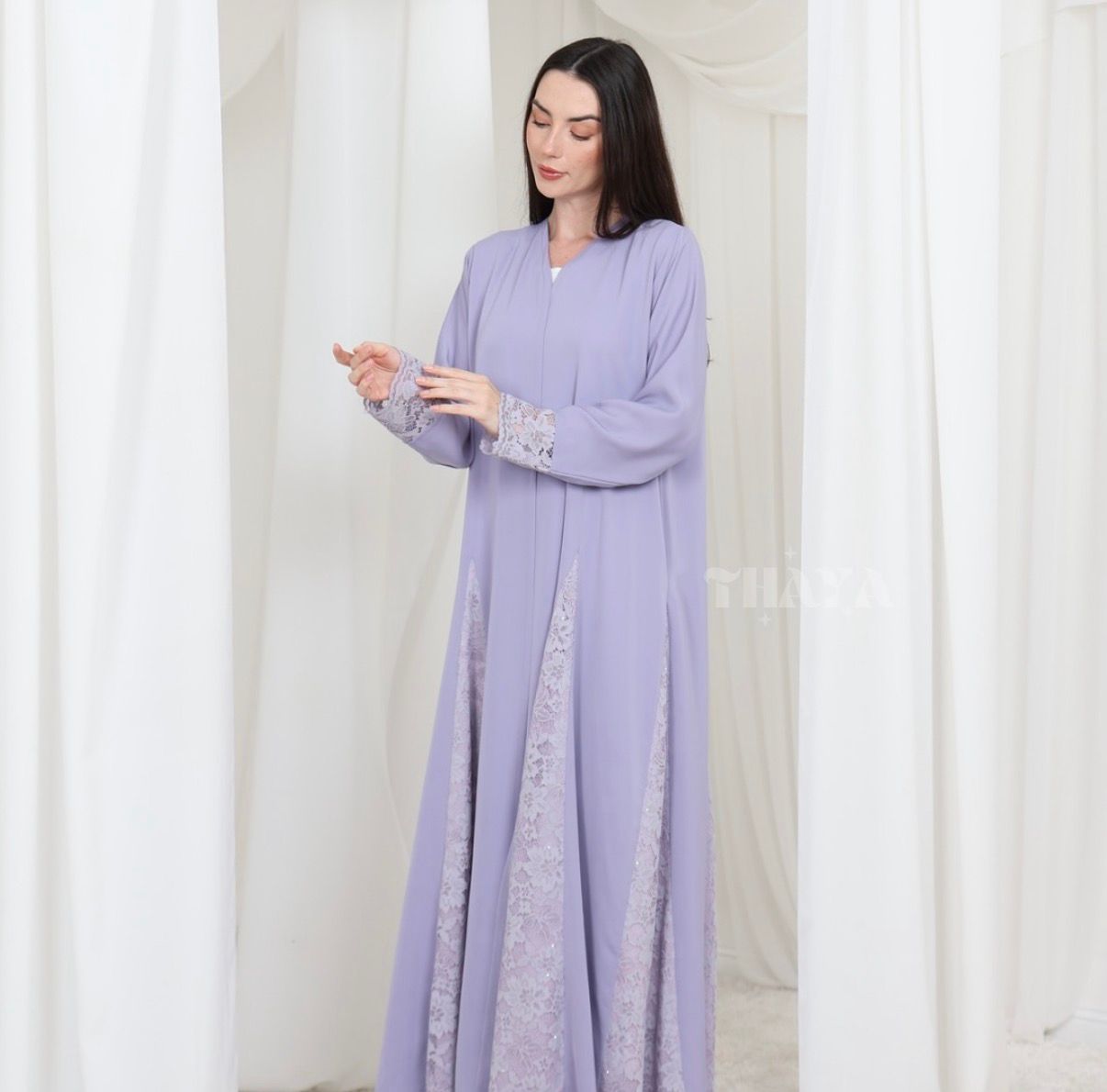 Princess abaya (LAVENDER)