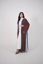 Double Drape Brown & Blue - Thaya