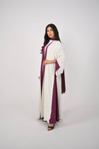 Double Drape Burgundy&white - Thaya