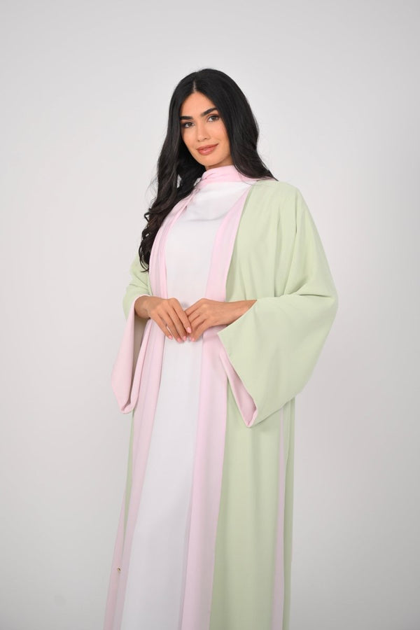Double Drape Pink&Green - Thaya