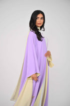 Double Drape Yellow & Purple - Thaya