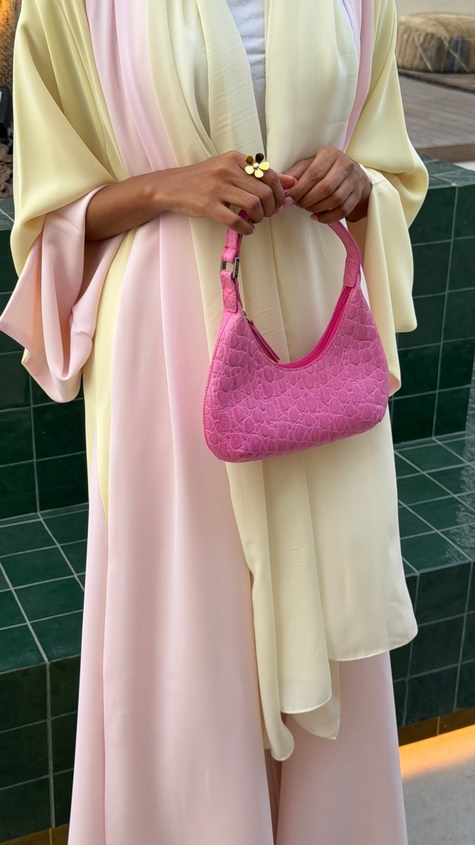 Double Drape Yellow&Pink - Thaya