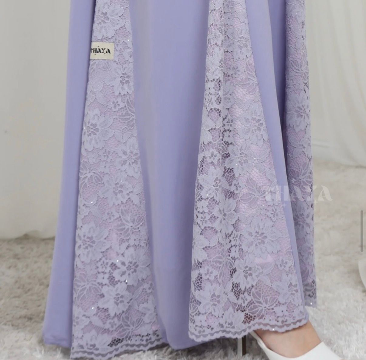 Princess abaya (LAVENDER)