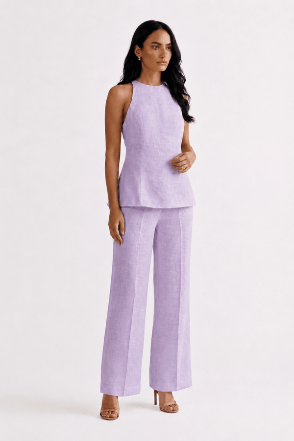 Linen Set purple - Thaya